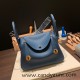 Hermes Lindy 26cm Clemence S4/ Deep Blue lindy26-046 Hermes Lindy 26cm Clemence S4/ Deep Blue lindy26-046