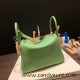 Hermes Lindy 26cm Clemence 3I/ Vert Criquet lindy26-049 Hermes Lindy 26cm Clemence 3I/ Vert Criquet lindy26-049