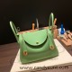 Hermes Lindy 26cm Clemence 3I/ Vert Criquet lindy26-049 Hermes Lindy 26cm Clemence 3I/ Vert Criquet lindy26-049