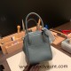 Hermes Lindy 26cm Clemence Y7 /Blue Orage Silver Hardware lindy26-050 Hermes Lindy 26cm Clemence Y7 /Blue Orage Silver Hardware lindy26-050