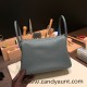 Hermes Lindy 26cm Clemence Y7 /Blue Orage Gold Hardware lindy26-051 Hermes Lindy 26cm Clemence Y7 /Blue Orage Gold Hardware lindy26-051