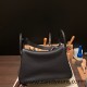 Hermes stock 30cm Lindy Clemence 89 /Black (Noir) Silver Hardware Hermes stock 30cm Lindy Clemence 89 /Black (Noir) Silver Hardware