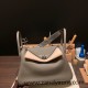 Hermes stock 30cm Lindy Clemence 8F /Etain Silver Hardware Hermes stock 30cm Lindy Clemence 8F /Etain Silver Hardware
