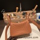 Hermes Mini Lindy Ostrich 37 /Gold Gold Hardware 002 Hermes Mini Lindy Ostrich 37 /Gold Gold Hardware 002