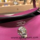Hermes Mini Lindy touch P9 / Anemone Silver Hardware 005 Hermes Mini Lindy touch P9 / Anemone Silver Hardware 005