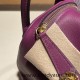 Hermes Mini Lindy swift P9 /Anemone Gold Hardware 008 Hermes Mini Lindy swift P9 /Anemone Gold Hardware 008