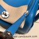 Hermes Mini Lindy 0F/ Blue Frida 0F /Blue Frida Silver Hardware 015 Hermes Mini Lindy 0F/ Blue Frida 0F /Blue Frida Silver Hardware 015