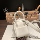 Hermes Mini Lindy I2 /Nata Silver Hardware 016 Hermes Mini Lindy I2 /Nata Silver Hardware 016