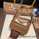 Hermes Mini Lindy 3G/ Alezan& 4B /Biscuit Silver Hardware 019 Hermes Mini Lindy 3G/ Alezan& 4B /Biscuit Silver Hardware 019