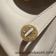 Hermes Mini Lindy 80 /Pearl Grey (Gris Perle) Gold Hardware 021 Hermes Mini Lindy 80 /Pearl Grey (Gris Perle) Gold Hardware 021