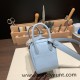 Hermes Mini Lindy swift 7R /Azur Silver Hardware 022 Hermes Mini Lindy swift 7R /Azur Silver Hardware 022