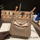 Hermes Mini Lindy 8C /Elephant Grey Gold Hardware 026 Hermes Mini Lindy 8C /Elephant Grey Gold Hardware 026