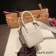 Hermes Mini Lindy CLEMENCE 10 /Craie Gold Hardware 028 Hermes Mini Lindy CLEMENCE 10 /Craie Gold Hardware 028