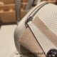 Hermes Mini Lindy Clemence10 /Craie Silver Hardware 035 Hermes Mini Lindy Clemence10 /Craie Silver Hardware 035