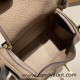Hermes Mini Lindy Clemence S2/ Trench Gold Hardware 045 Hermes Mini Lindy Clemence S2/ Trench Gold Hardware 045