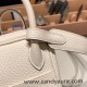 Hermes Mini Lindy Clemence I2 /Nata Silver Hardware 051 Hermes Mini Lindy Clemence I2 /Nata Silver Hardware 051