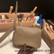 Hermes Mini Lindy Clemence 8C /Elephant Grey Gold Hardware 056 Hermes Mini Lindy Clemence 8C /Elephant Grey Gold Hardware 056