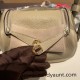 Hermes Mini Lindy Clemence S2/ Trench Gold Hardware 058 Hermes Mini Lindy Clemence S2/ Trench Gold Hardware 058