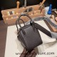 Hermes Mini Lindy Clemence 46 /Ebene Silver Hardware 070 Hermes Mini Lindy Clemence 46 /Ebene Silver Hardware 070