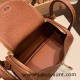 Hermes Mini Lindy Clemence 37/ Gold Gold Hardware 080 Hermes Mini Lindy Clemence 37/ Gold Gold Hardware 080