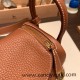 Hermes Mini Lindy Clemence 37/ Gold Gold Hardware 080 Hermes Mini Lindy Clemence 37/ Gold Gold Hardware 080