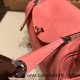 Hermes Mini Lindy Clemence 1Q /Rose Confetti Silver Hardware 083 Hermes Mini Lindy Clemence 1Q /Rose Confetti Silver Hardware 083
