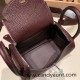 Hermes Mini Lindy Clemence 0G /Rouge Sellier Silver Hardware 087 Hermes Mini Lindy Clemence 0G /Rouge Sellier Silver Hardware 087