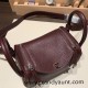Hermes Mini Lindy Clemence 0G /Rouge Sellier Silver Hardware 087 Hermes Mini Lindy Clemence 0G /Rouge Sellier Silver Hardware 087