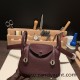 Hermes Mini Lindy Clemence 0G /Rouge Sellier Silver Hardware 087 Hermes Mini Lindy Clemence 0G /Rouge Sellier Silver Hardware 087