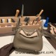 Hermes Mini Lindy Clemence 18/Étoupe Grey Gold Hardware 093 Hermes Mini Lindy Clemence 18/Étoupe Grey Gold Hardware 093