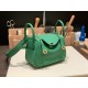 Hermes Mini Lindy Clemence 1K /Bambou Gold Hardware 095 Hermes Mini Lindy Clemence 1K /Bambou Gold Hardware 095