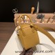 Hermes Mini Lindy Clemence 2S /Sesame Silver Hardware 096 Hermes Mini Lindy Clemence 2S /Sesame Silver Hardware 096