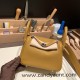 Hermes Mini Lindy Clemence 2S /Sesame Silver Hardware 096 Hermes Mini Lindy Clemence 2S /Sesame Silver Hardware 096