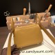 Hermes Mini Lindy Clemence 2S / Sesame Gold Hardware 097 Hermes Mini Lindy Clemence 2S / Sesame Gold Hardware 097
