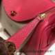 Hermes Mini Lindy Clemence I6 /Rose Extreme Gold Hardware 098 Hermes Mini Lindy Clemence I6 /Rose Extreme Gold Hardware 098