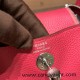 Hermes Mini Lindy Clemence I6 /Rose Extreme Silver Hardware 099 Hermes Mini Lindy Clemence I6 /Rose Extreme Silver Hardware 099
