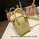 Hermes Mini Lindy Clemence 1Z /Jaune Poussin Gold Hardware 100 Hermes Mini Lindy Clemence 1Z /Jaune Poussin Gold Hardware 100