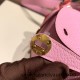 Hermes Mini Lindy Clemence X9/ Mauve Sylvestre Gold Hardware 105 Hermes Mini Lindy Clemence X9/ Mauve Sylvestre Gold Hardware 105