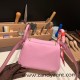 Hermes Mini Lindy Clemence X9/ Mauve Sylvestre Gold Hardware 105 Hermes Mini Lindy Clemence X9/ Mauve Sylvestre Gold Hardware 105