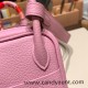 Hermes Mini Lindy Clemence X9/ Mauve Sylvestre Gold Hardware 105 Hermes Mini Lindy Clemence X9/ Mauve Sylvestre Gold Hardware 105