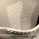Hermes Mini Lindy Clemence 80 / Pearl Grey Silver Hardware 109 Hermes Mini Lindy Clemence 80 / Pearl Grey Silver Hardware 109