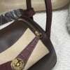 【Hermès Touch Mini Lindy】 0G Rouge Sellier 