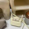 【Mini Lindy】2024 年 I8  Jaune Milton」×  Silver Hardware  Full Handmade