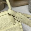 【Mini Lindy】2024 年 I8  Jaune Milton」×  Silver Hardware  Full Handmade