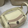 【Mini Lindy】2024 年 I8  Jaune Milton」×  Silver Hardware  Full Handmade