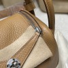 【Mini Lindy】0M 0M/Chai ×  Silver Hardware  Full Handmade