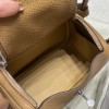 【Mini Lindy】0M 0M/Chai ×  Silver Hardware  Full Handmade