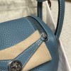 【Mini Lindy】75 Blue Jean」×  Silver Hardware  