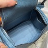 【Mini Lindy】75 Blue Jean」×  Silver Hardware  
