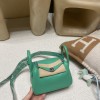 【Mini Lindy】6W Menthe  」×  Silver Hardware  